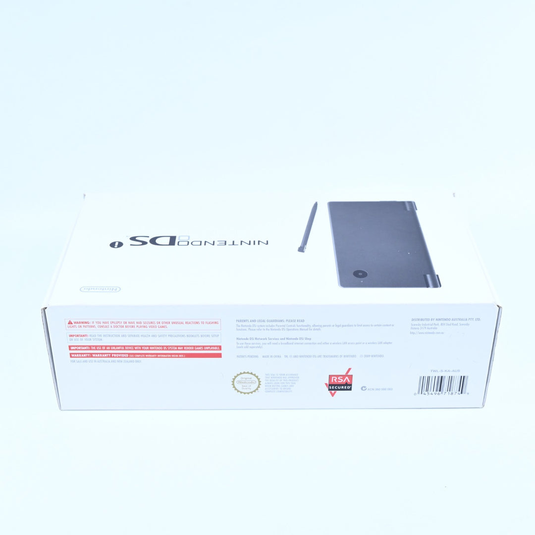 Black - Nintendo DSi Boxed Console - TWL-001 - PAL - FREE POST!