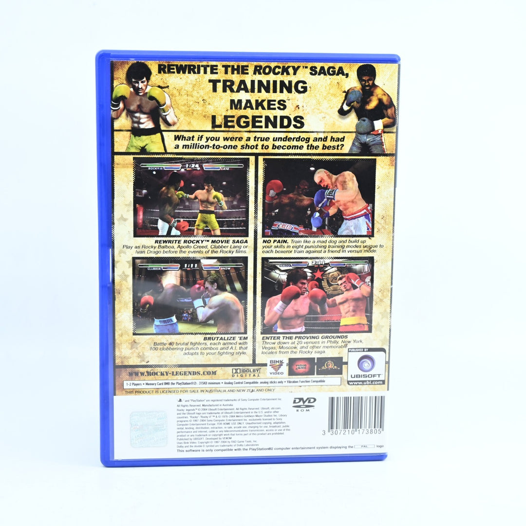Rocky Legends - Sony Playstation 2 / PS2 Game - No Manual - PAL