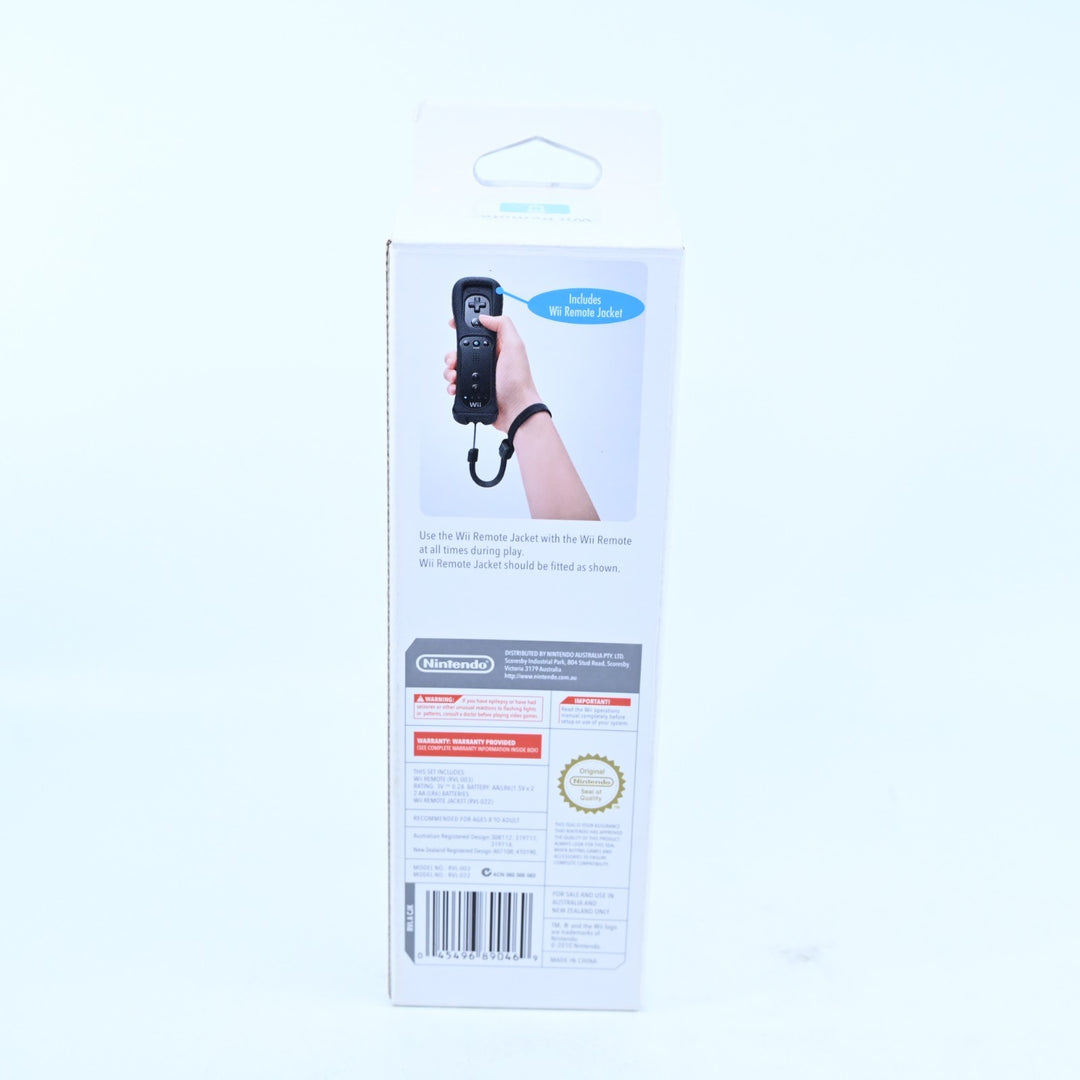 Boxed Black Wii Remote - Nintendo Wii Accessory - FREE POST! Wiimote