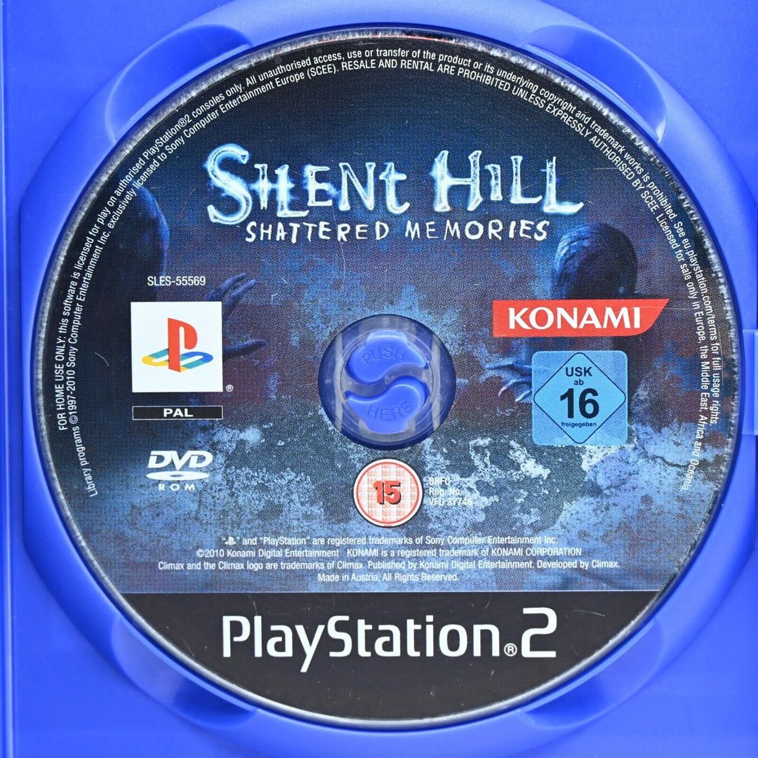 Silent Hill: Shattered Memories - Sony Playstation 2 PS2 Game Complete MINT DISC