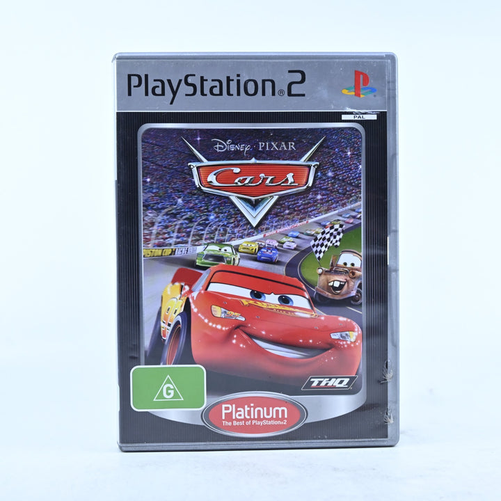 Disney-Pixar Cars - Sony Playstation 2 / PS2 Game + Manual - PAL - MINT DISC!