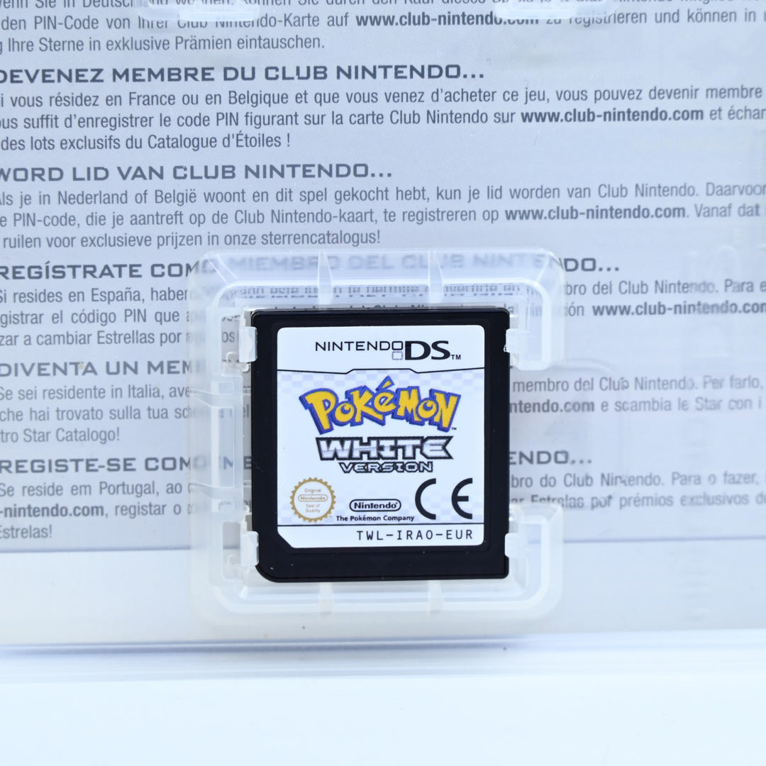 Pokemon White - Nintendo DS Game - PAL + Manual - FREE POST!