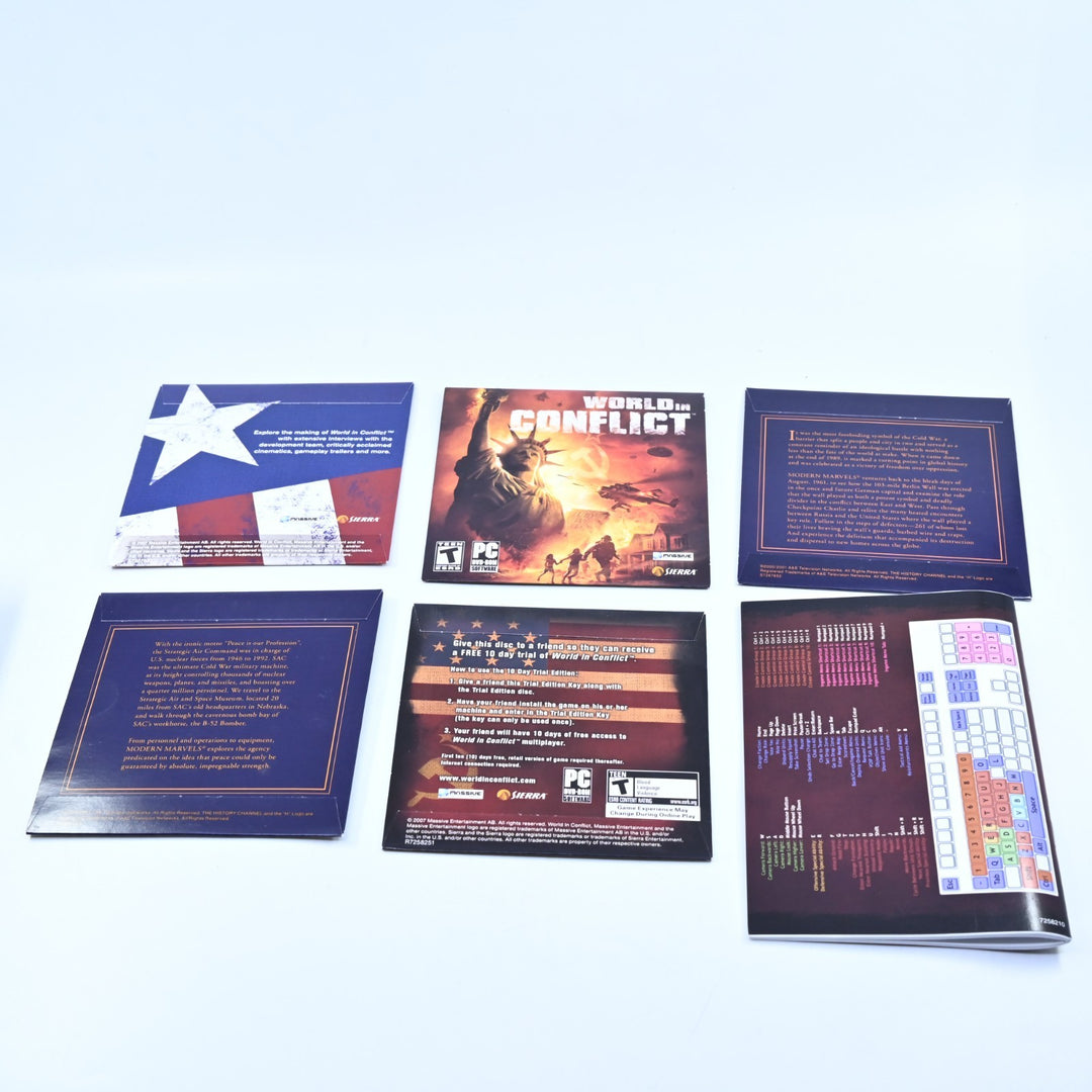 World In Conflict  - PC / Other - Games + Manual - FREE POST!