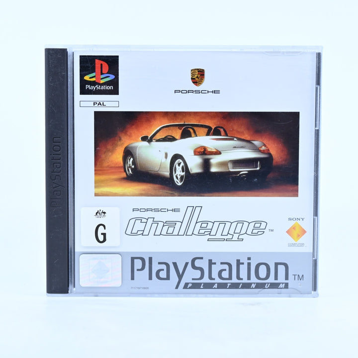 Porsche Challenge - Sony Playstation 1 / PS1 Game + Manual - PAL - MINT DISC!