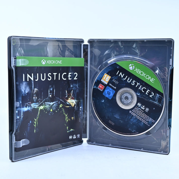 Injustice 2 Deluxe Edition - Xbox One Game + Steelbook - PAL - FREE POST!