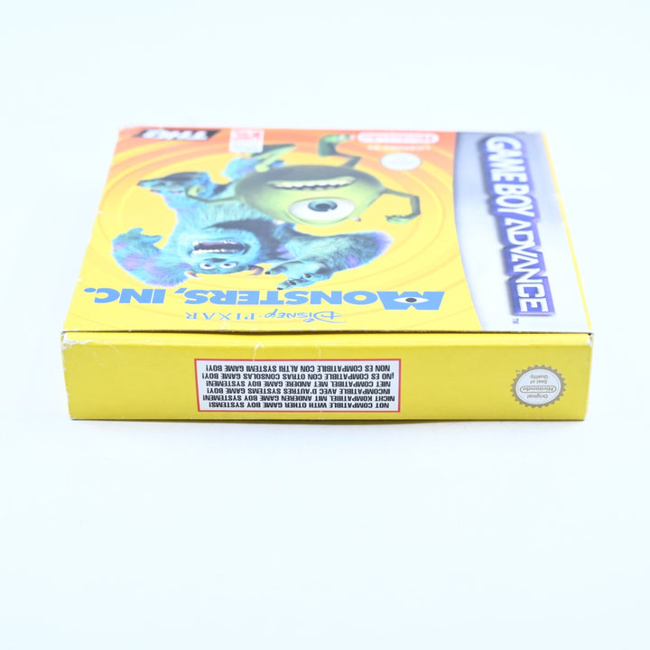 Monsters, Inc. - Nintendo Gameboy Advance / GBA Boxed Game - PAL - FREE POST!