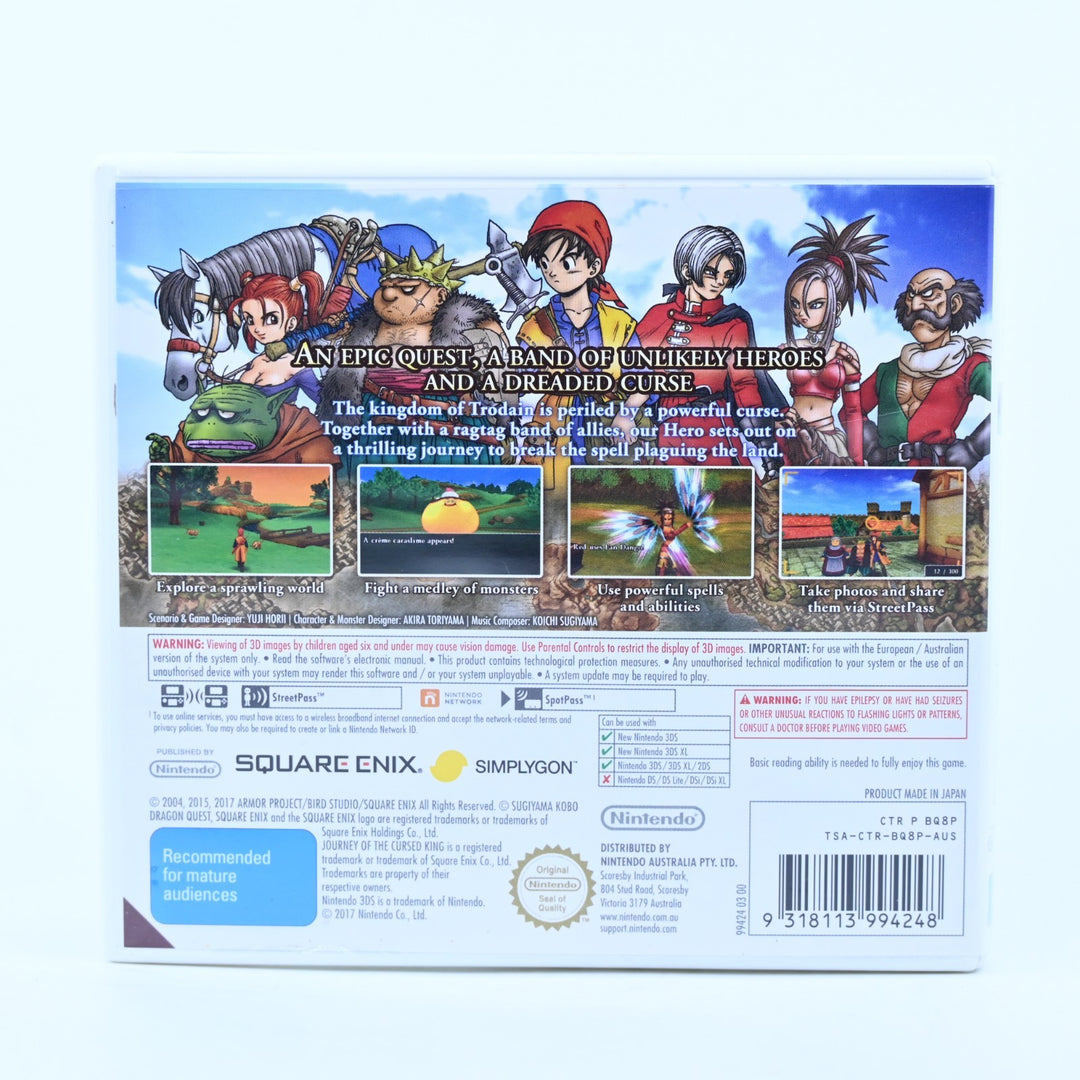 Dragon Quest VIII: Journey of the Cursed King - Nintendo 3DS Game - PAL