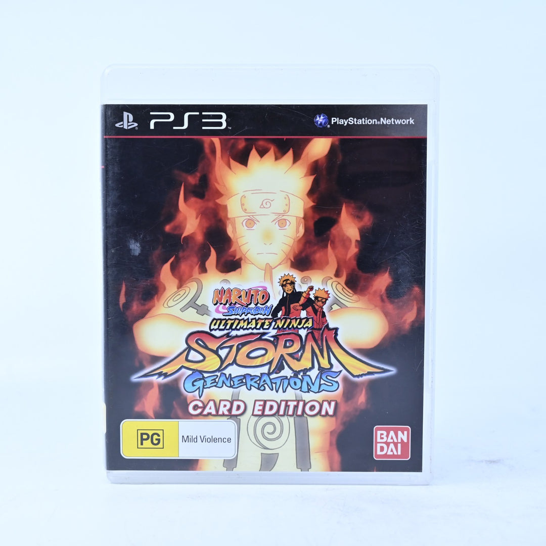 Naruto Shippuden: Ultimate Ninja Storm Generations - PS3 Game - No Manual