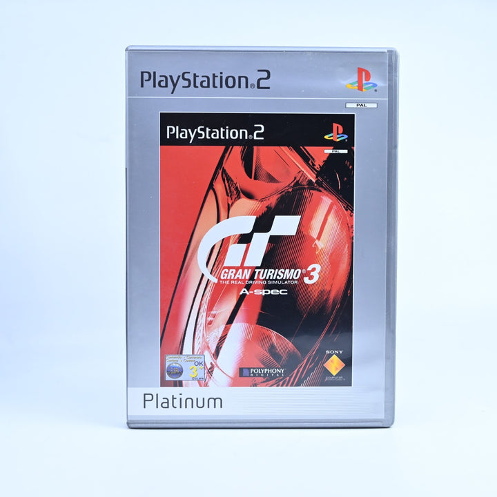 Gran Turismo 3 A-spec - Sony Playstation 2 / PS2 Game - No Manual - PAL