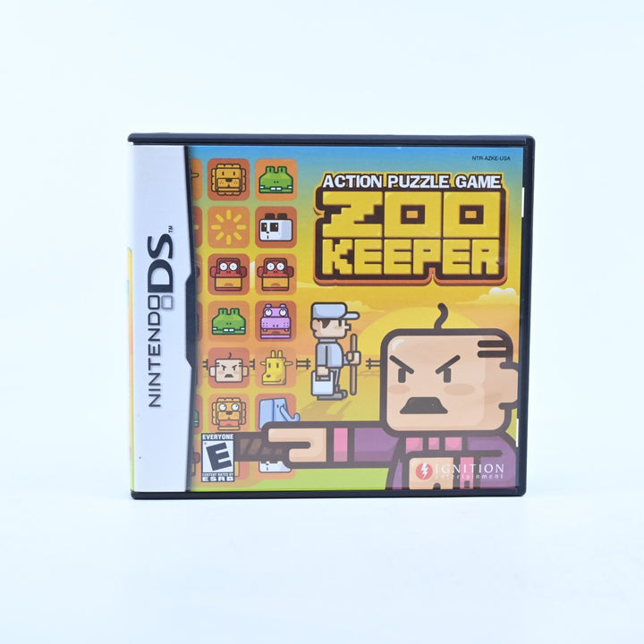 Zoo Keeper: Action Puzzle Game - Nintendo DS Game + Manual - FREE POST!