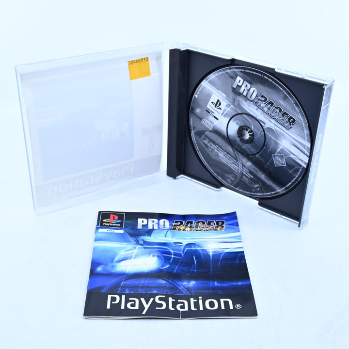 Pro Racer - Sony Playstation 1 / PS1 Game + Manual - PAL - MINT DISC!