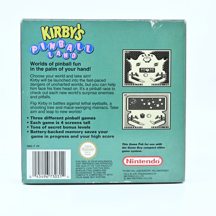 Kirby's Pinball Land - Nintendo Gameboy Advance / GBA Boxed Game - PAL