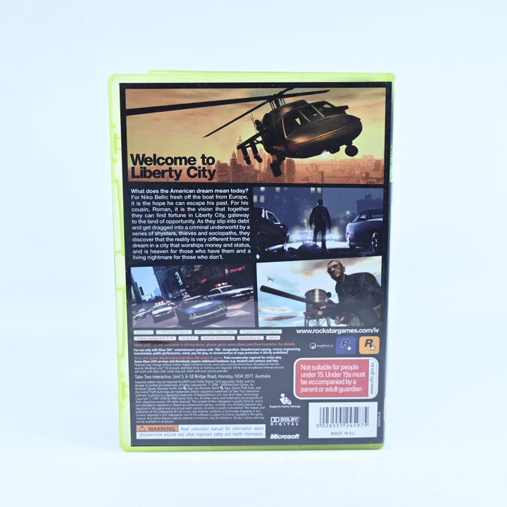 Grand Theft Auto IV: Special Edition - Xbox 360 Game + Manual