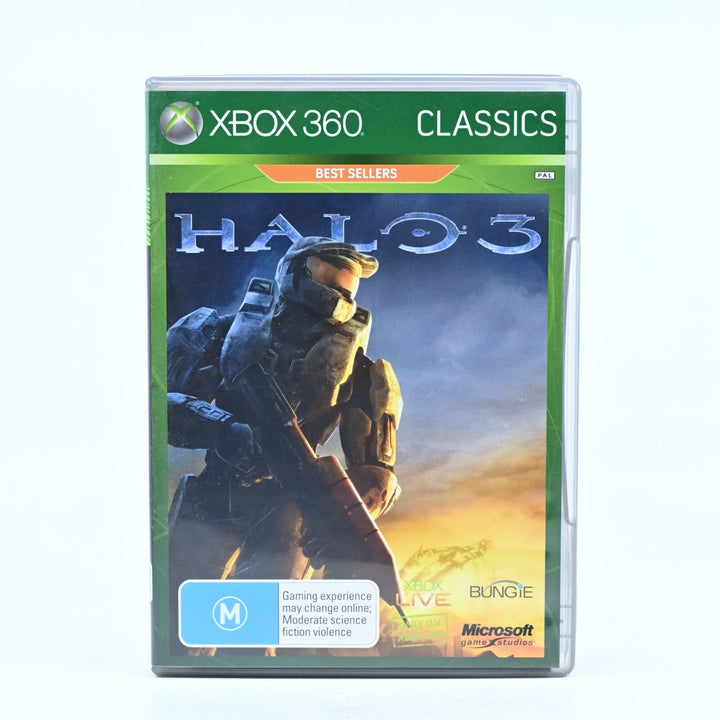 Halo 3 - Xbox 360 Game + Manual - PAL - MINT DISC!