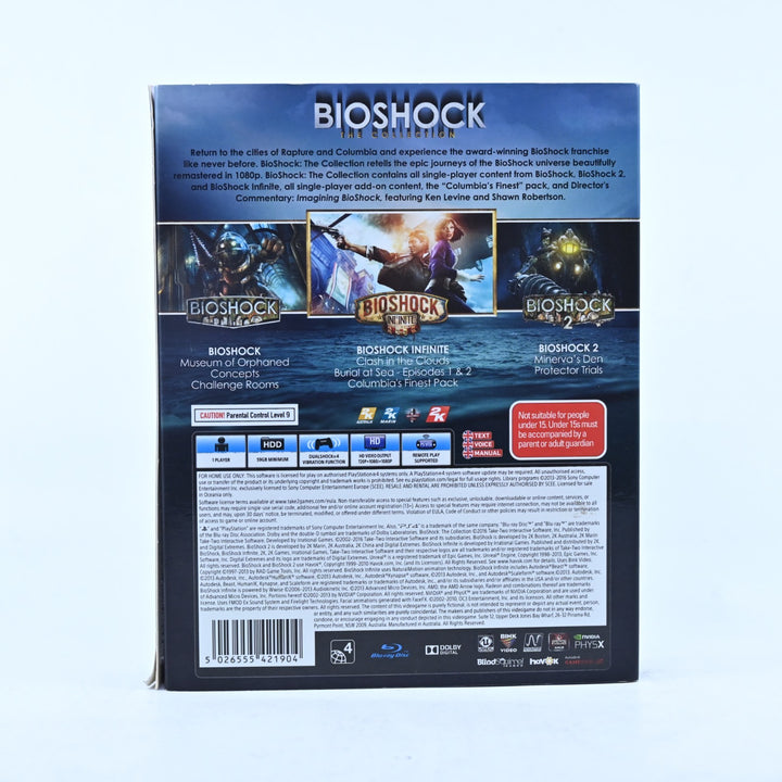 Bioshock The Collection - Sony Playstation 4 / PS4 Game - MINT DISC!