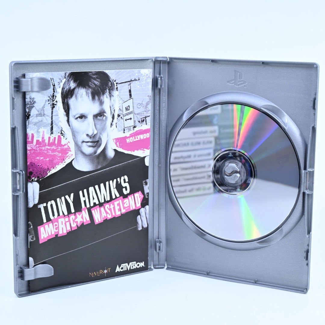 Tony Hawk's American Wasteland - PS2 Game + Manual - PAL - NEAR MINT DISC!