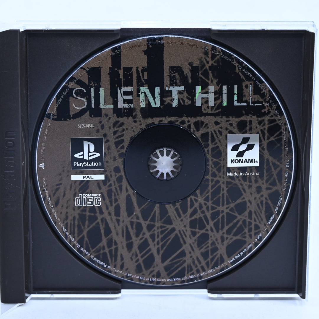 Silent Hill - Sony Playstation 1 / PS1 Game + Manual - PAL - MINT DISC!