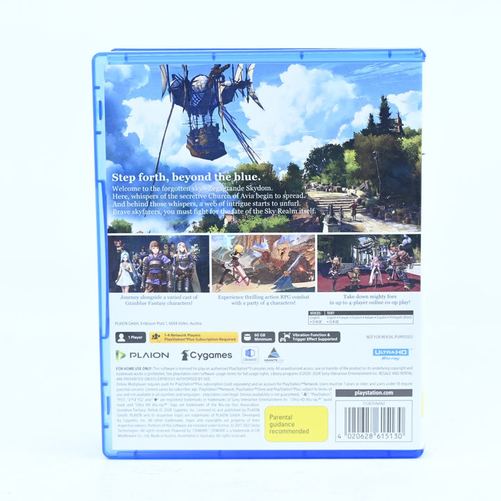 Granblue Fantasy: Relink - Sony Playstation 5 / PS5 Game - FREE POST!