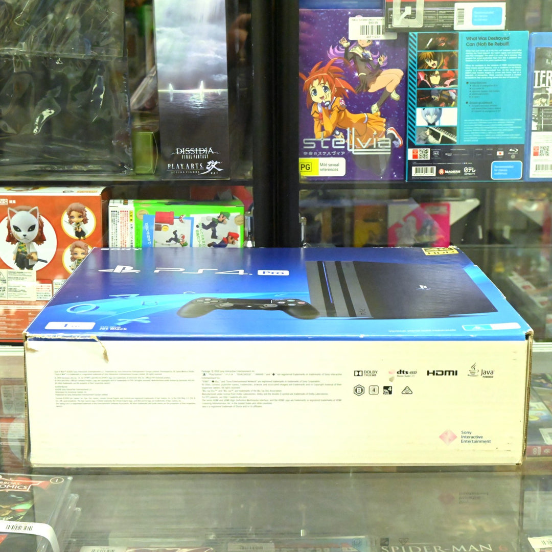 Black - Sony Playstation 4 Pro / PS4 Pro Boxed Console - 1TB - PAL