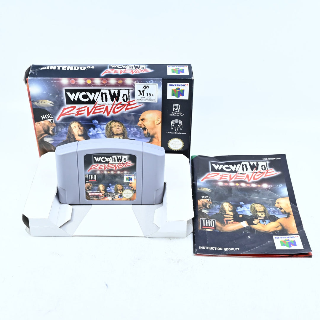 WCW nWo Revenge - N64 / Nintendo 64 Boxed Game - PAL - FREE POST!