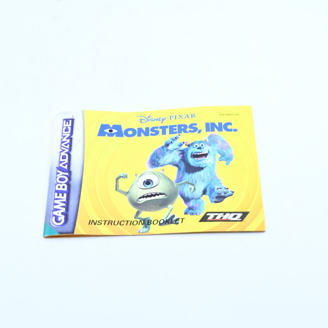 Monsters, Inc. - Nintendo Gameboy Advance / GBA Boxed Game - PAL - FREE POST!