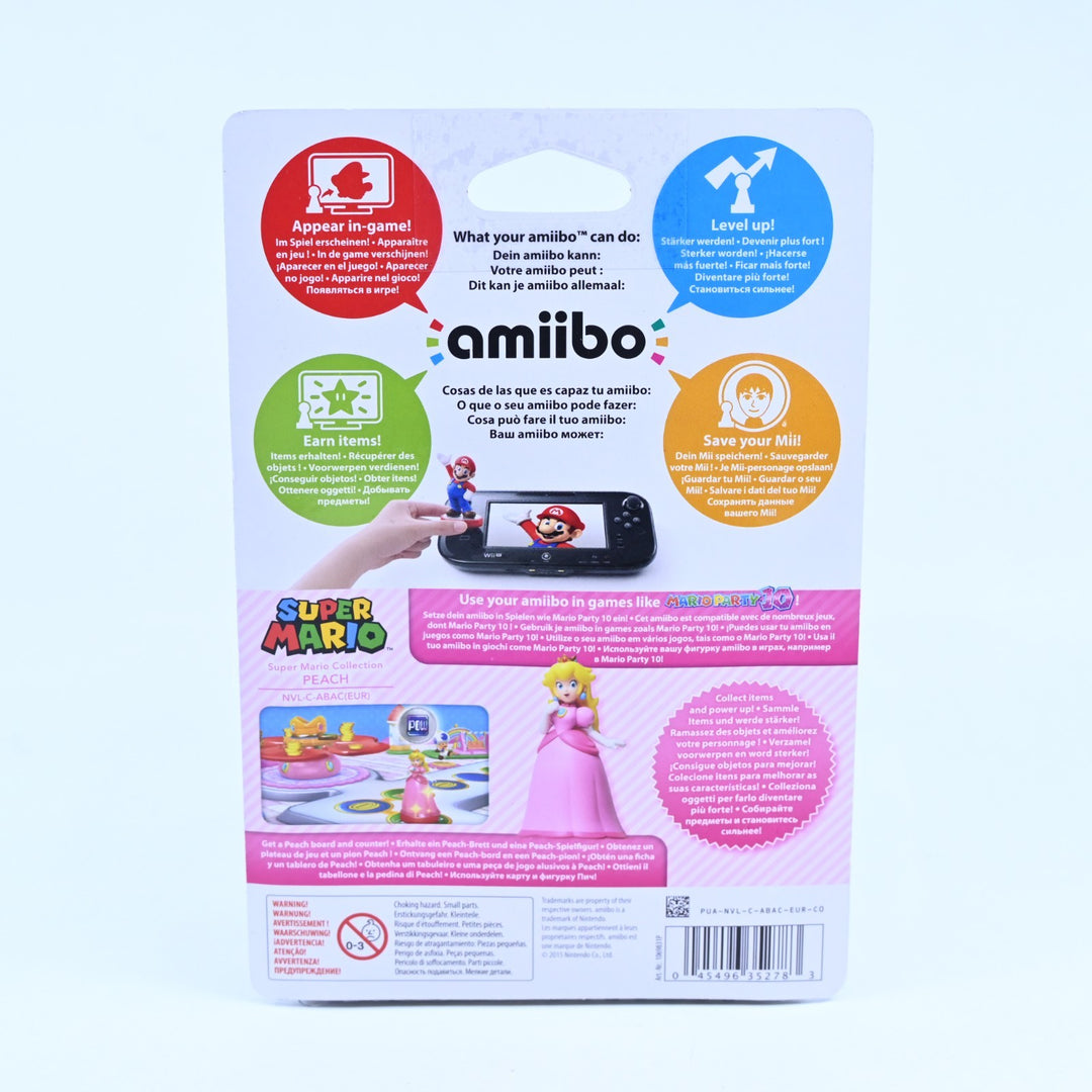 SEALED! Peach Amiibo - Super Mario - Nintendo - Toy