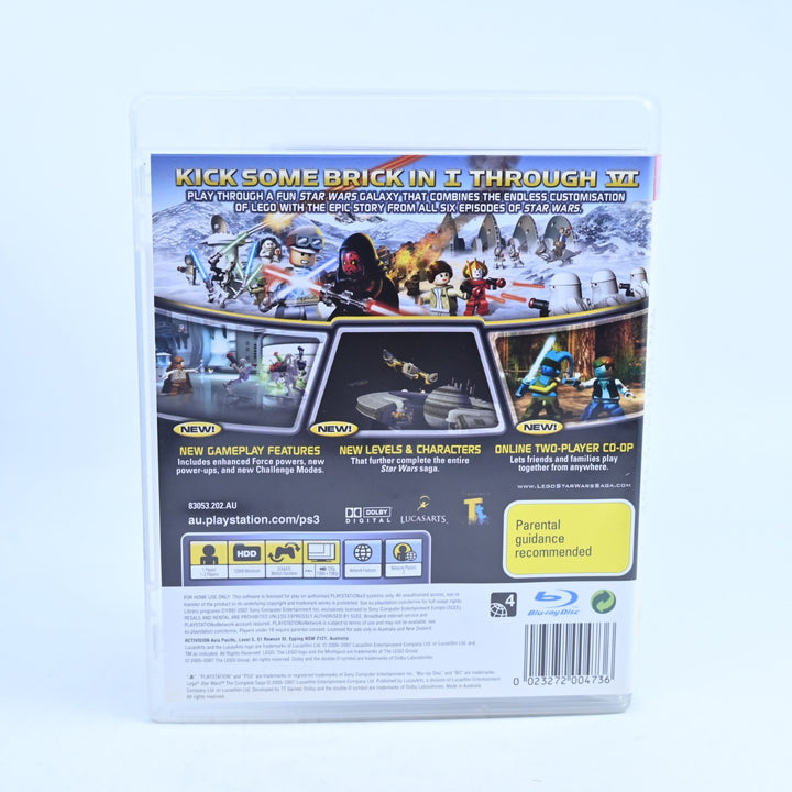 LEGO Star Wars: The Complete Saga - Sony Playstation 3 / PS3 Game + Manual