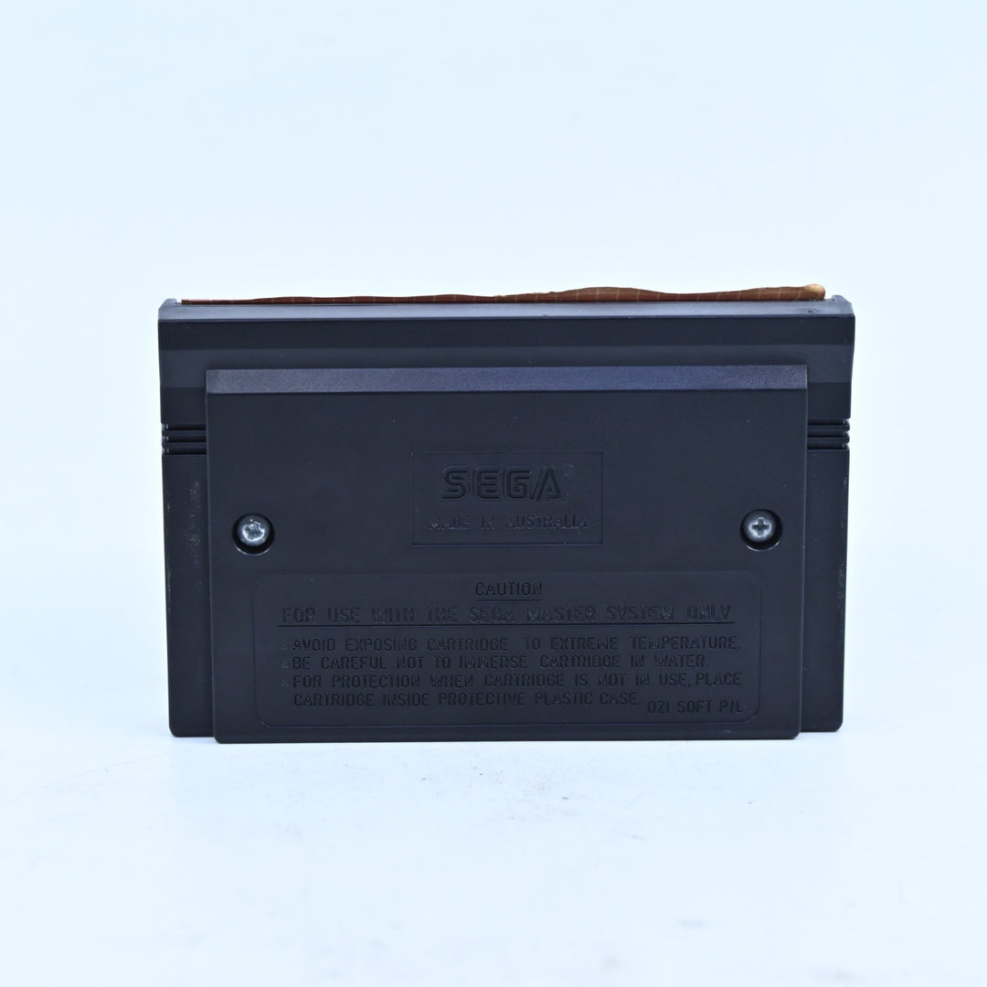 Spy vs Spy - Sega Master System Game + Manual - PAL - FREE POST!