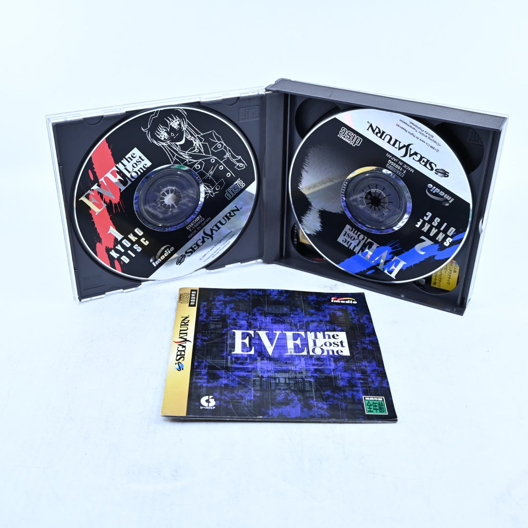 EVE The Lost One - Sega Saturn Game + Manual - NTSC-J - MINT DISC!