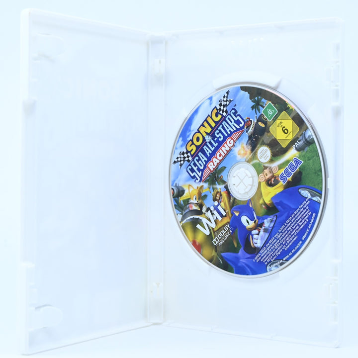 Sonic & Sega All-Stars Racing - Nintendo Wii Game - PAL - MINT DISC!