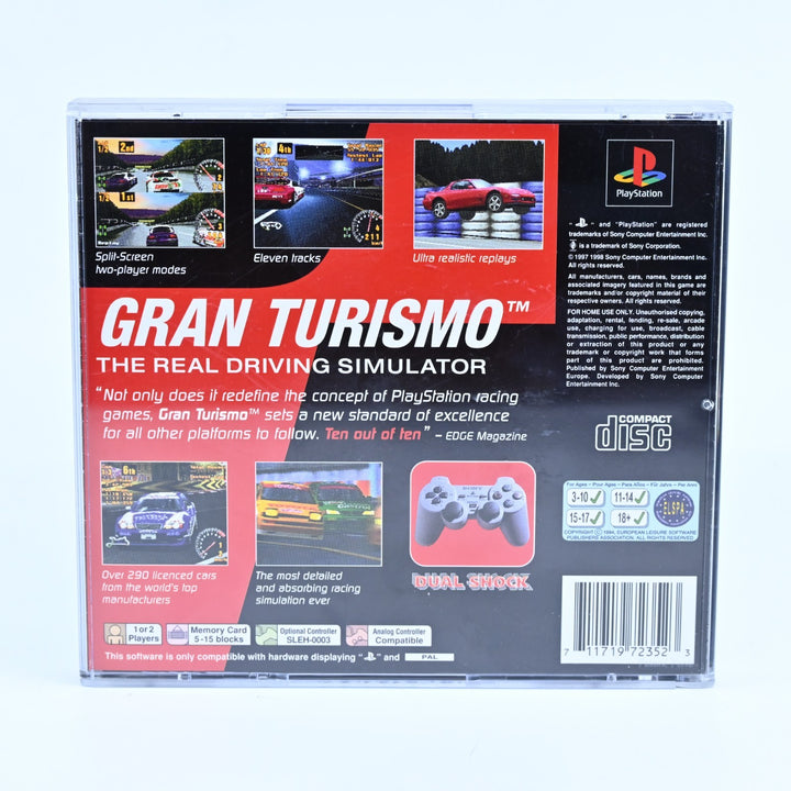 Gran Turismo - Sony Playstation 1 / PS1 Game + Manual - PAL - MINT DISC!