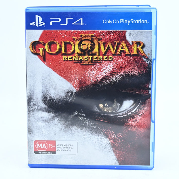 God of War III 3: Remastered - Sony Playstation 4 / PS4 Game - FREE POST!