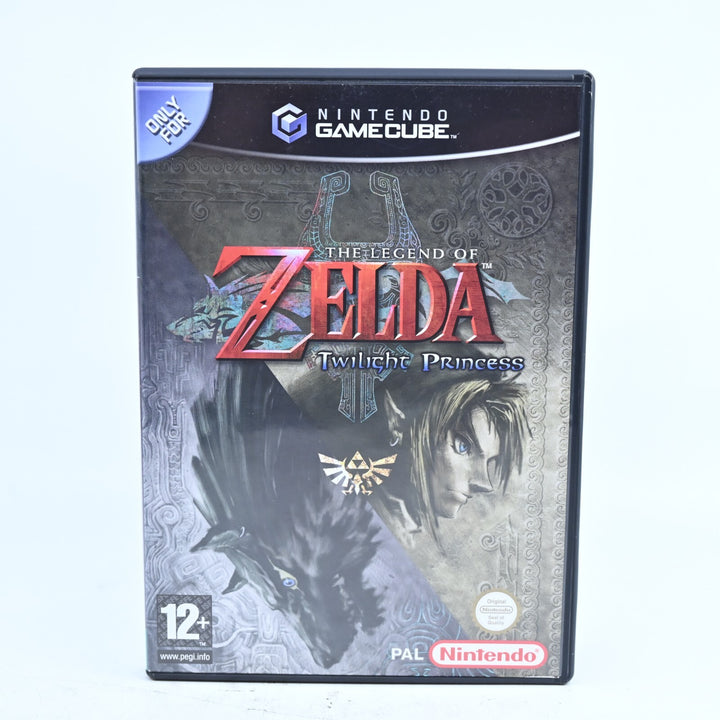 The Legend of Zelda: Twilight Princess CASE & MANUAL ONLY - Nintendo Gamecube