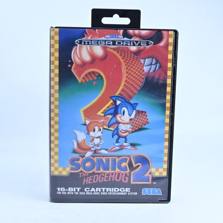 Sonic The Hedgehog 2 - Sega Mega Drive Game + Manual - PAL - FREE POST!