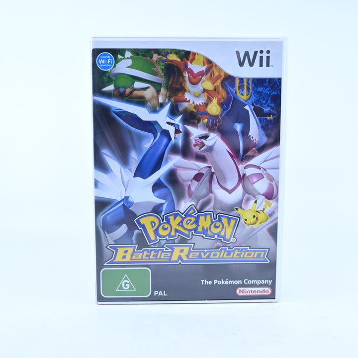 Pokemon Battle Revolution - Nintendo Wii Game + Manual - PAL - MINT DISC!