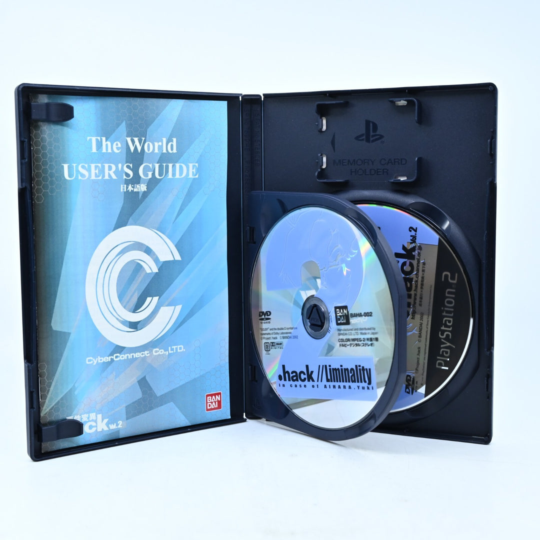 Dot .hack//G.U Vol. 2 - Sony Playstation 2 /PS2 Game + Manual - NTSC-J