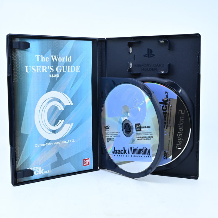Dot .hack//G.U Vol. 2 - Sony Playstation 2 /PS2 Game + Manual - NTSC-J