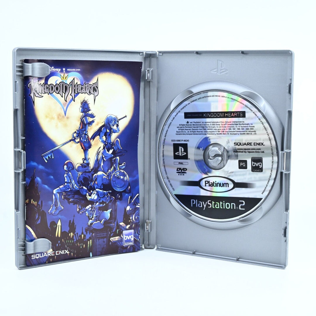 Kingdom Hearts - Sony Playstation 2 / PS2 Game + Manual - PAL - MINT DISC!