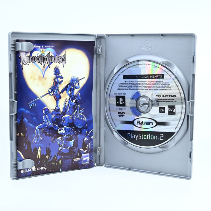 Kingdom Hearts - Sony Playstation 2 / PS2 Game + Manual - PAL - MINT DISC!