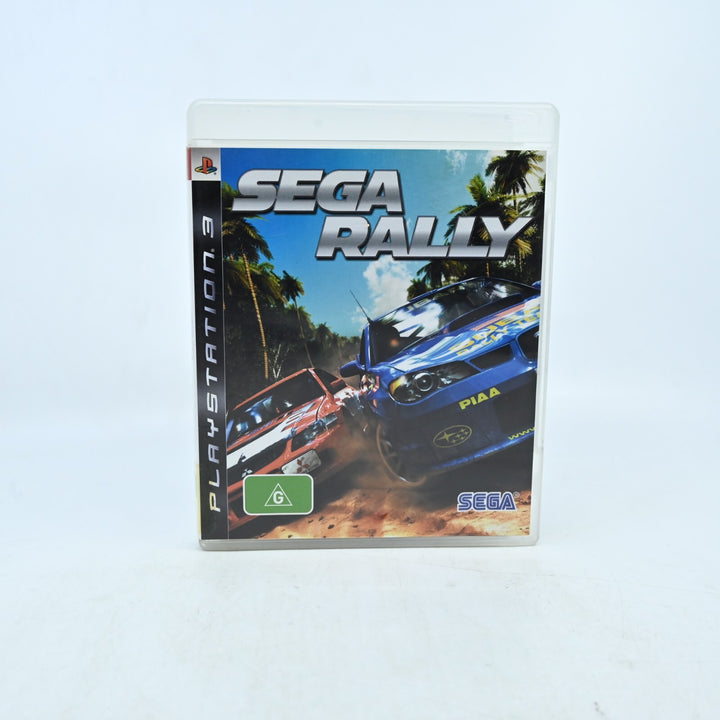 Sega Rally - Sony Playstation 3 / PS3 Game + Manual - FREE POST!