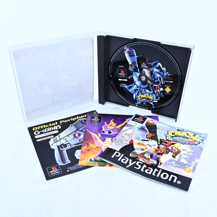 Crash Bandicoot 3: Warped - Sony Playstation 1 / PS1 Game + Manual - PAL