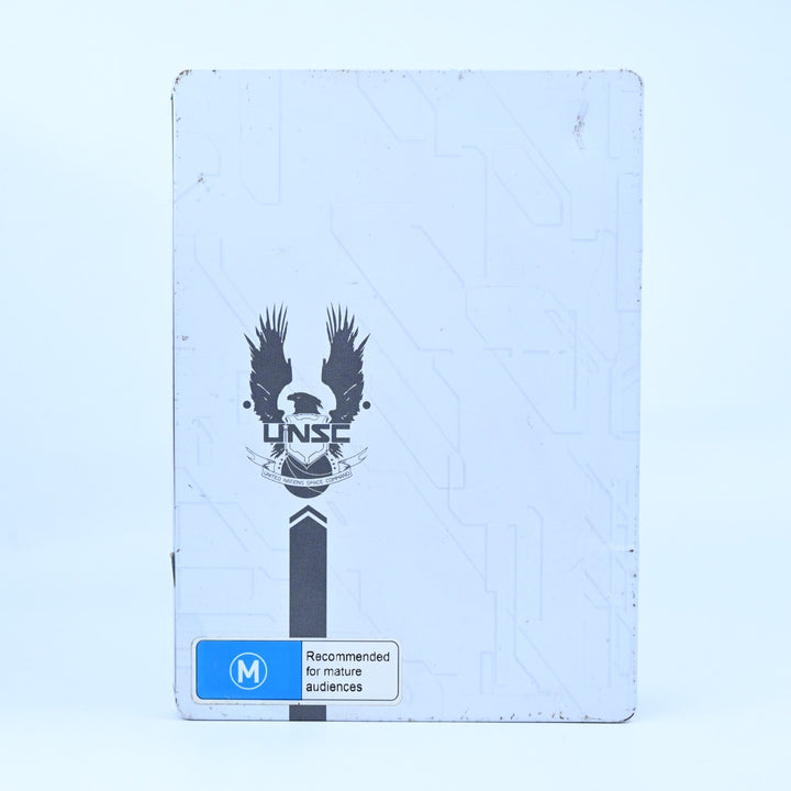 Halo 4 - Steelbook - Xbox 360 Game - No Manual - PAL - MINT DISC!