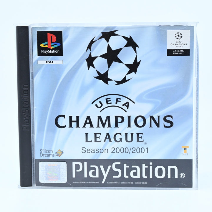 UEFA Champions League 2000/2001 - Sony Playstation 1 / PS1 Game + Manual