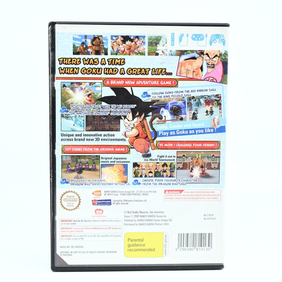 Dragon Ball: Revenge of King Piccolo - Nintendo Wii Game - No Manual - Ex Rental