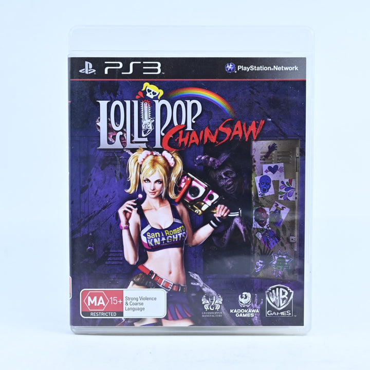 Lollipop Chainsaw - Sony Playstation 3 / PS3 Game + Manual - FREE POST!