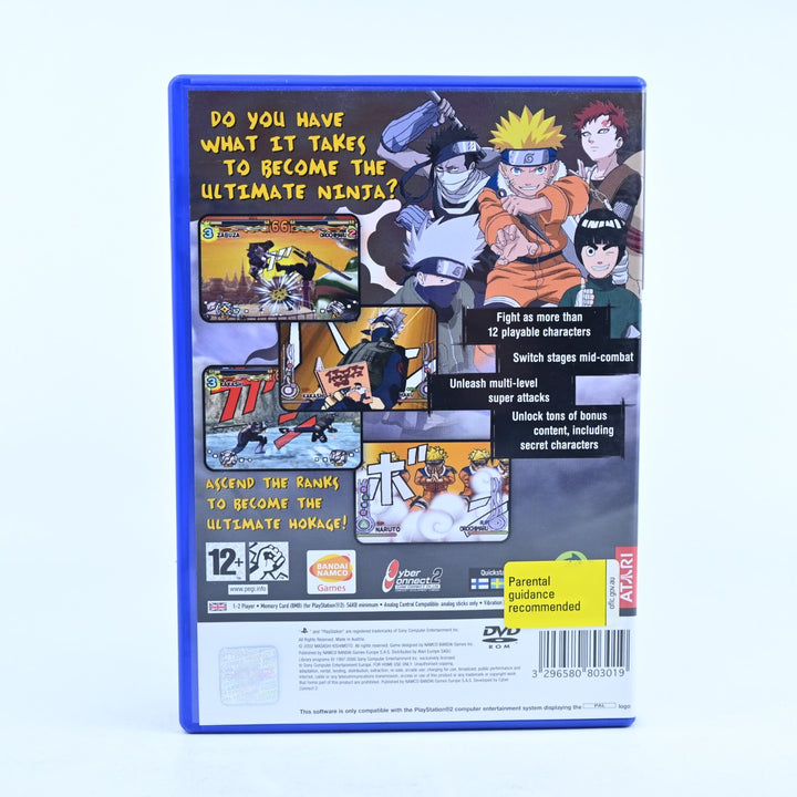 Naruto Ultimate Ninja - Sony Playstation 2 / PS2 Game + Manual - PAL