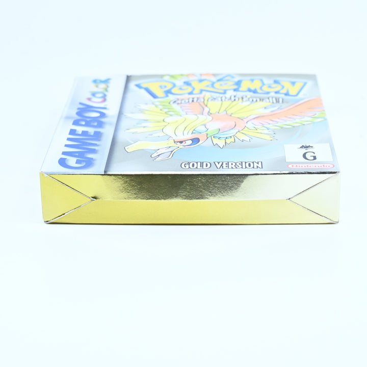 Pokemon Gold Version - Nintendo Gameboy Color Boxed Game - PAL - FREE POST!