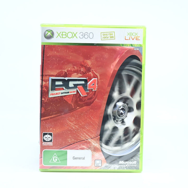 SEALED! Project Gotham Racing 4 - PGR 4 - Xbox 360 Game + Manual - PAL