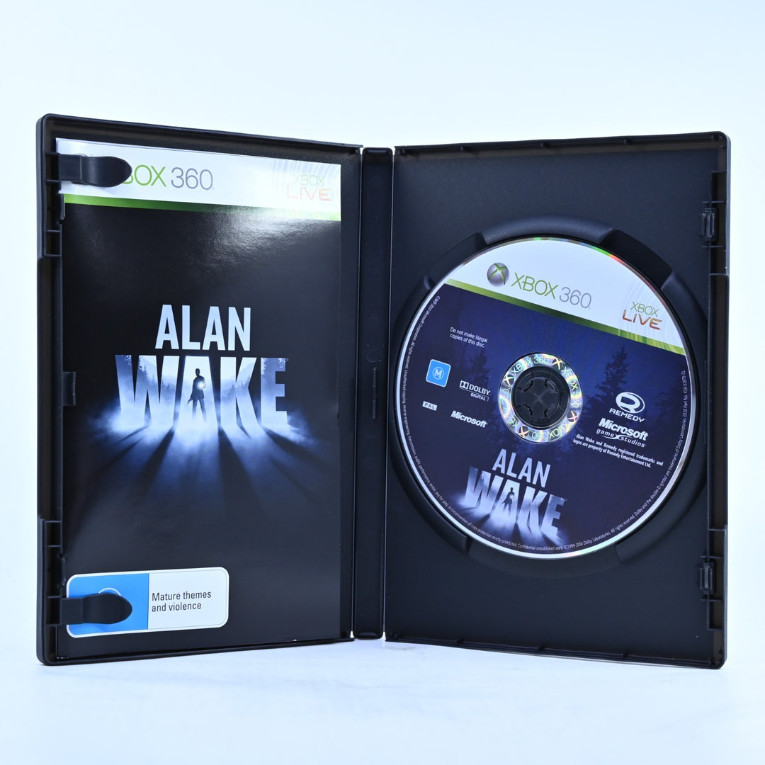 Alan Wake Limited Collectors Edition - Xbox 360 Game + Manual - PAL