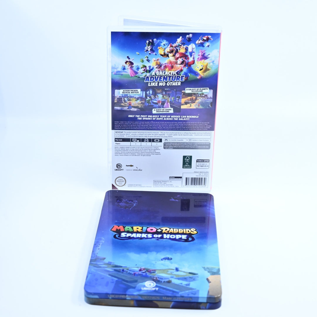 Mario + Rabbids: Sparks of Hope - Steelbook Edition - Nintendo Switch Game